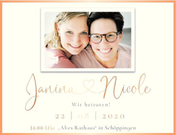 Glückwunschanzeige von Janina & Nicole 