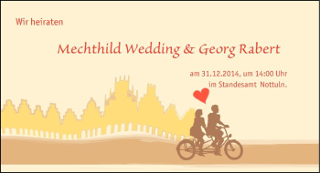 Glückwunschanzeige von Mechthild und Georg 