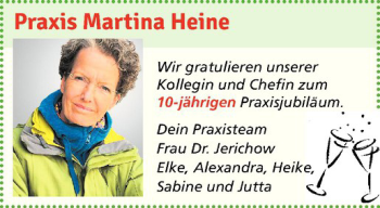 Glückwunschanzeige von Martina Heine