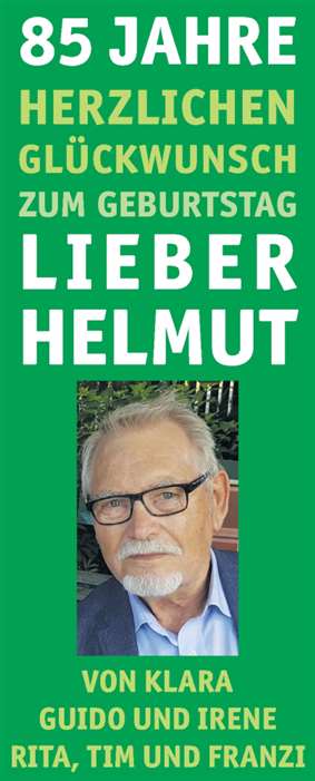 Zur Glückwunschseite von Helmut 